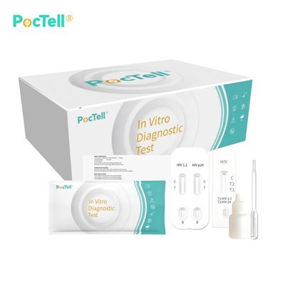 HIV 1.2 And HIV P24 Combo Rapid Test Cassette